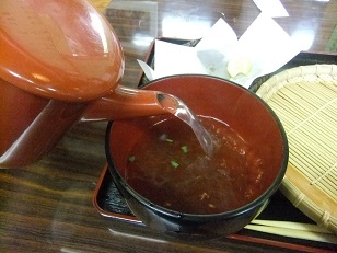 大黒屋＠猿橋のそば湯