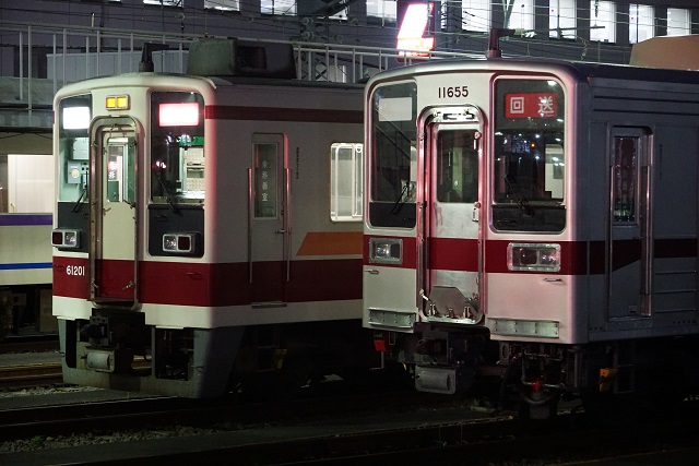 東武 6050系 とうきようスカイツリ－駅で 惜別7