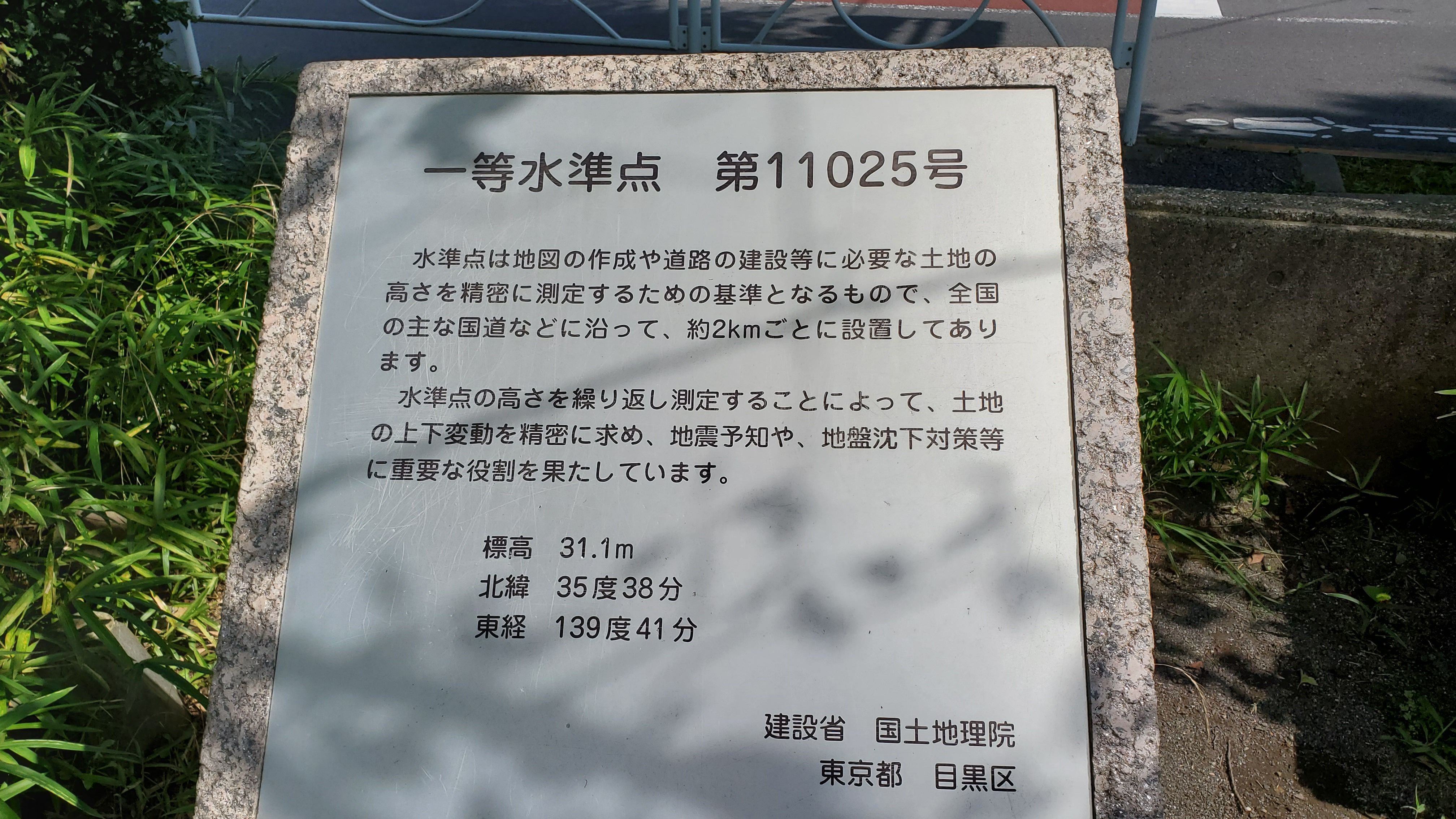 国土地理院跡地記念碑と東山イチョウ並木 気まぐれなページ 楽天ブログ