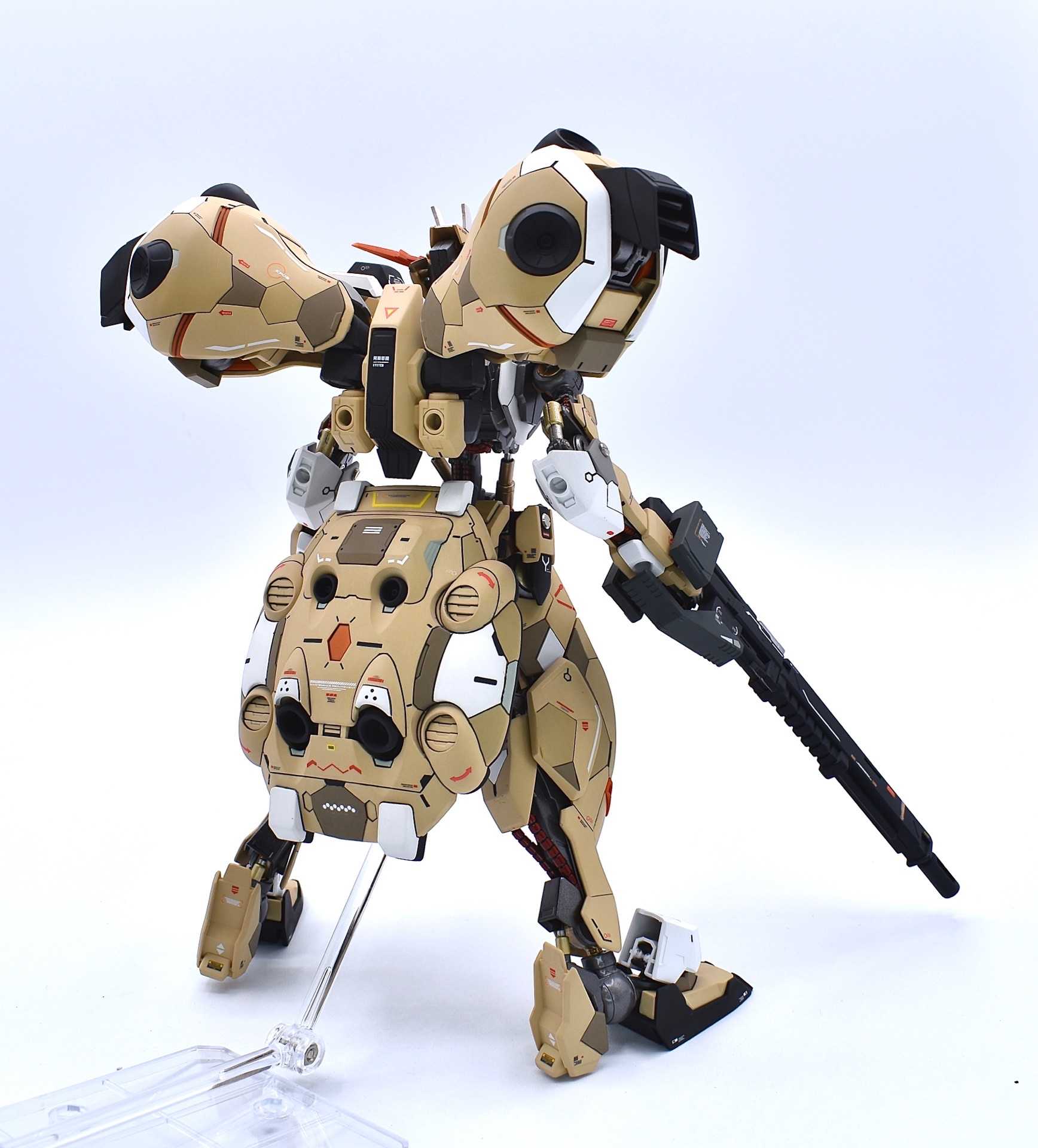 1/100 ガンダムグシオンリベイク 改造 改修 完成 | ガンプラ大地に立つ