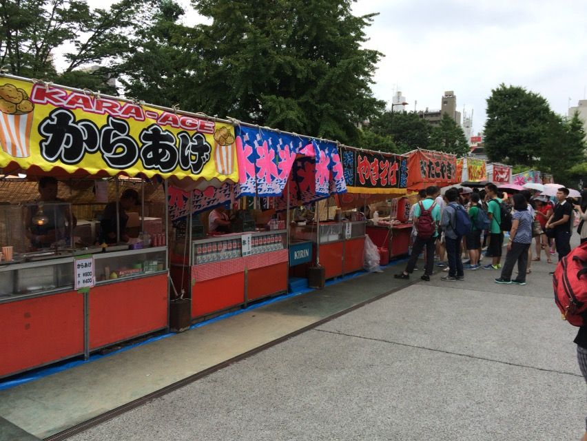 屋台 - Market stall - JapaneseClass.jp