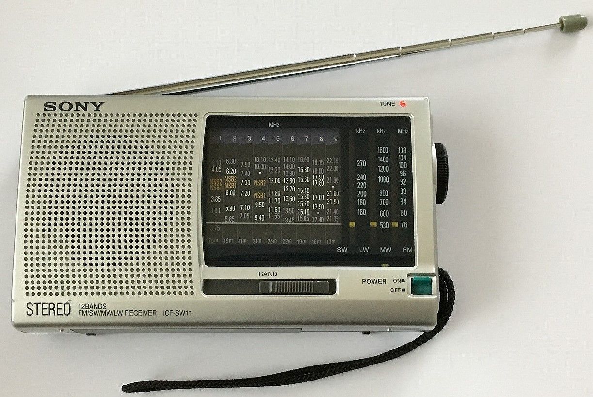 SONY ICF-SW11 短波ラジオ 極美品 - ラジオ