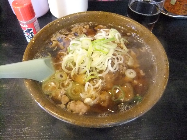 ちりちりラーメン風鈴屋＠新橋の肉そば１