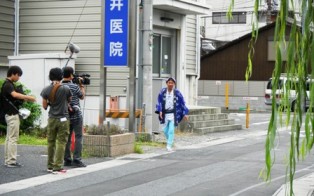 義仲寺・ＴＶロケ - コピー.JPG