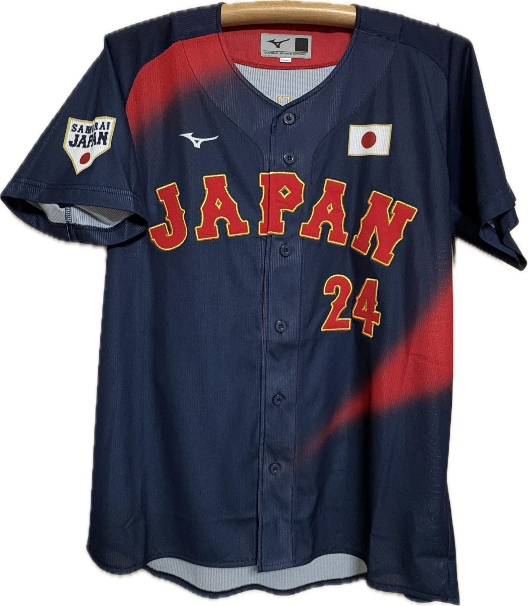 【未使用】福岡ダイエーホークス　復刻　レプリカユニフォーム　ネームなし　Lサイズ 福岡ダイエーホークス 復刻ユニフォーム&ワッペン