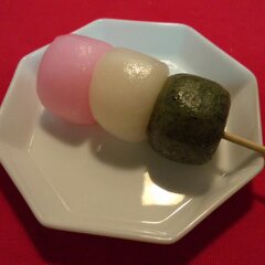 和菓子屋の三色団子