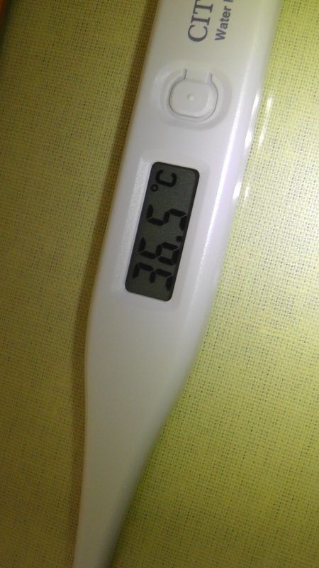 体温計 温度 上げる