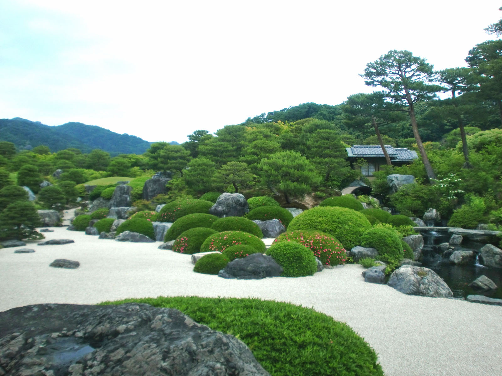 バンブーハウス 沖縄 岡山と山陰 鳥取 島根 の旅 その21 足立美術館 4 枯山水庭 沖縄ヤンバルの里山 楽天ブログ