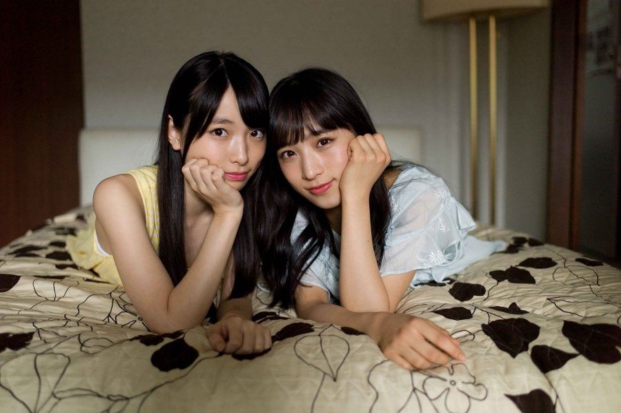 ☆AKB48♪小栗有衣＆久保怜音『月刊エンタメ11月号』グラビア公開