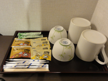 高知ホテルお茶セット