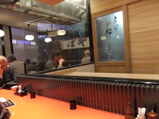 上野藪蕎麦の店内