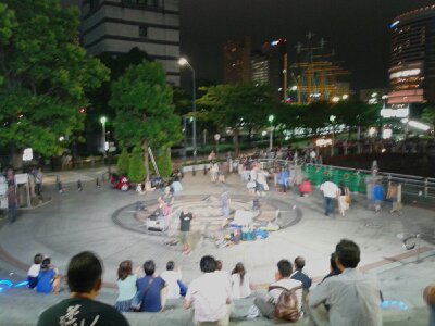 クイーンズ円形広場2013年８月