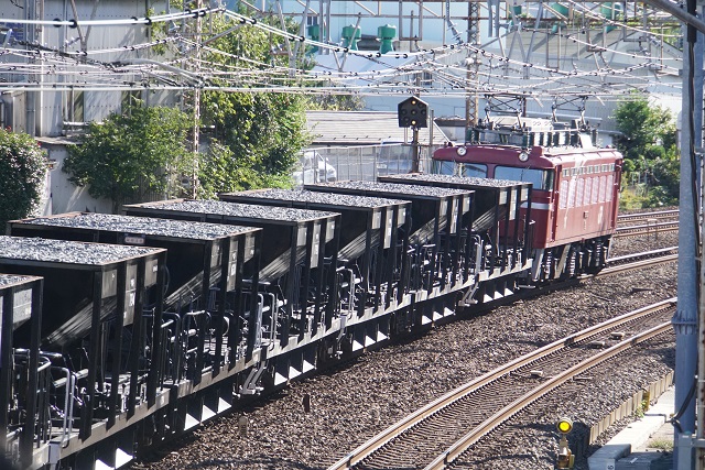 千代田線6000系 代走 & EF81 133牽引 水戸ホキ工臨4