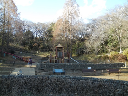 三ツ池公園にて