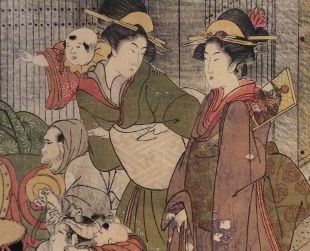 東博10室（1/2～）3：清長、豊国ら「初夢」「羽子板」の作品 | 又兵衛 