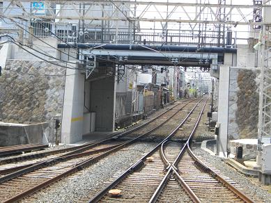 第一軍道（深草駅の南側）