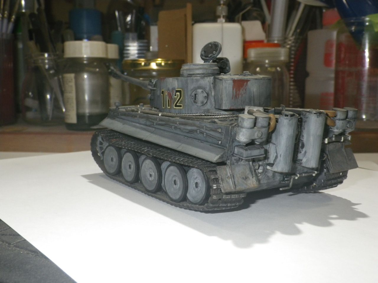 ⑤昭和50年～56年製作小ｽｹｰﾙ戦車群 1／48ﾊﾞﾝﾀﾞｲ ﾄﾞｲﾂ陸軍VI号戦車 
