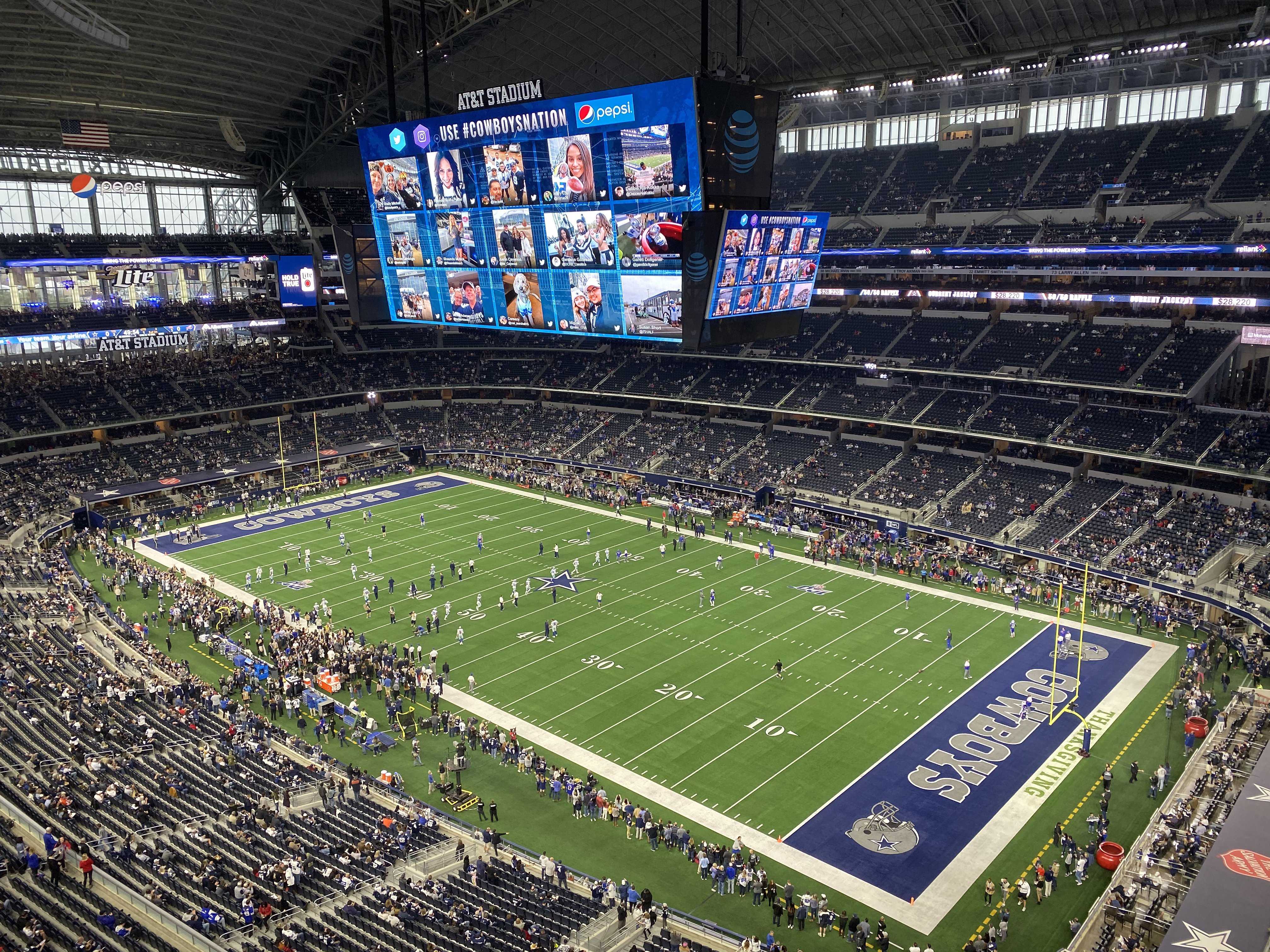 NFL Dallas Cowboys at AT&T Stadium Stadium Photos ～スタジアム写真館～ 楽天ブログ