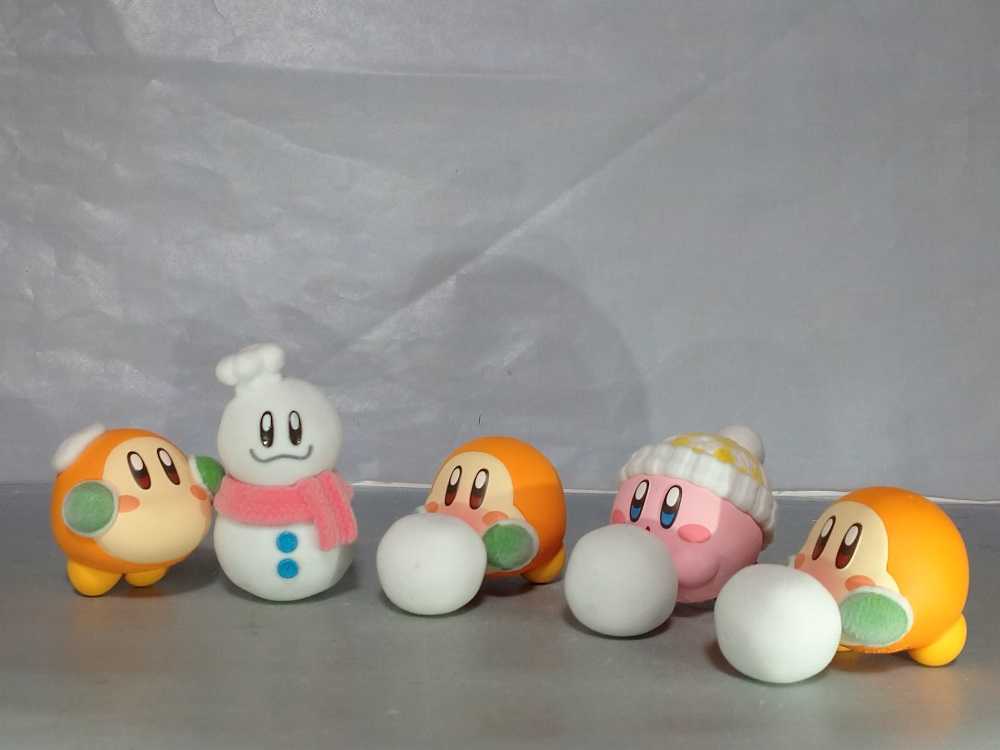 カービィたちがひとやすみ！「星のカービィ」のフィギュア