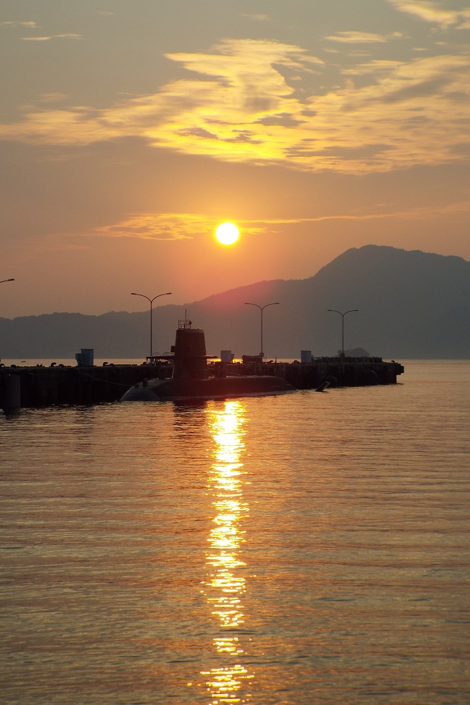 夕景・アレイからすこじま