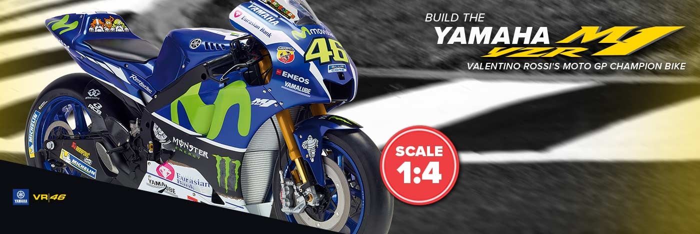 デアゴスティーニ週刊YAMAHA YZR M-1ロッシモデルをつくる(試験販売