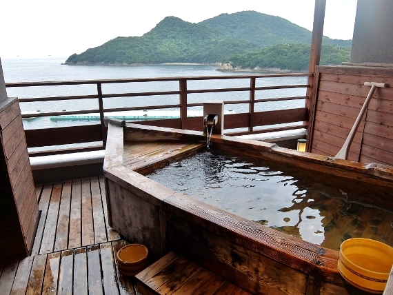 鞆の浦　温泉　景勝館　漣亭　ホテル　ポニョ　福山