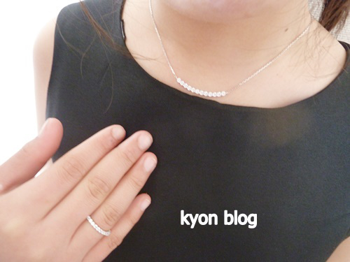 プラスター　ネックレスと指輪