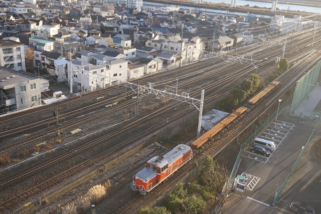 DE10 牽引 東高島チキ工臨4