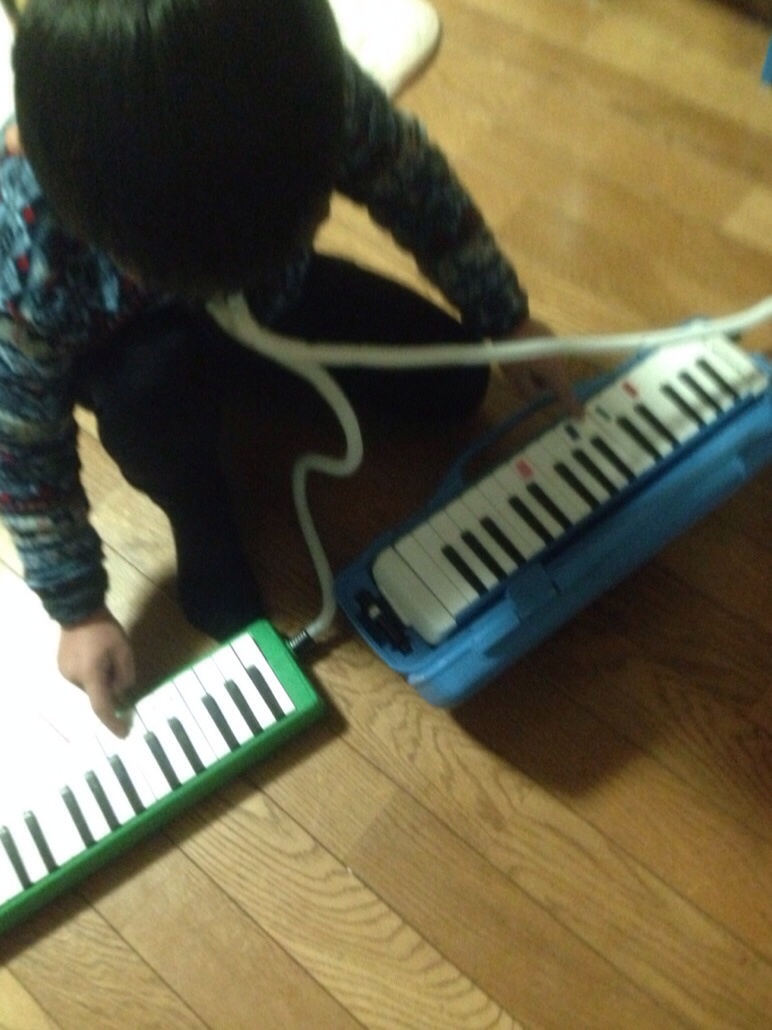 ひょうきんな我が子