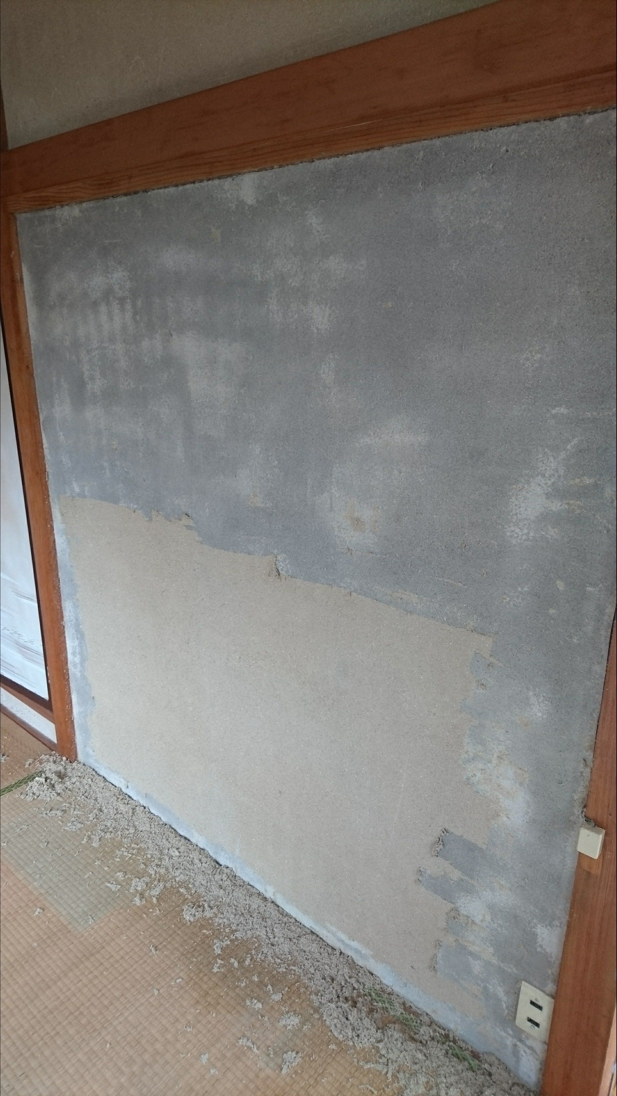 砂壁のリフォーム Diy大家の空き家再生 楽天ブログ