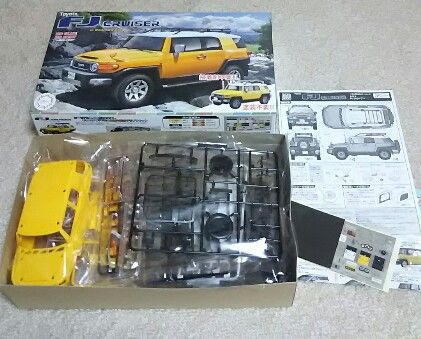 フジミ トヨタｆｊクルーザー 組立開始 凍りの梨 楽天ブログ