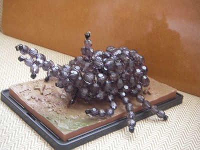 ビーズかぶと虫