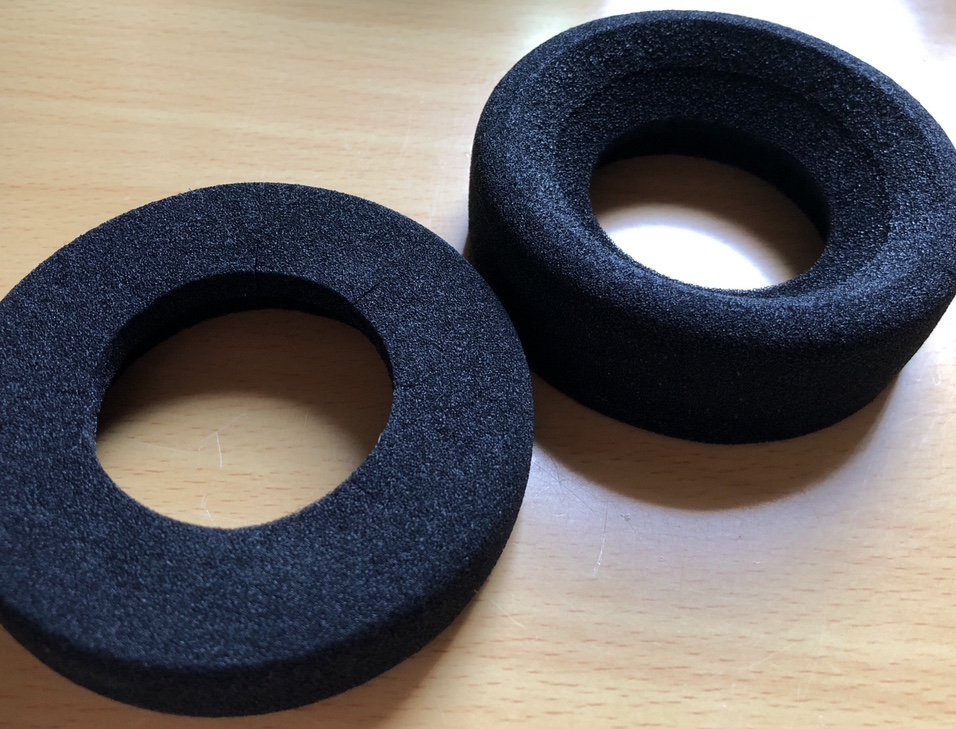 試しに】GRADO SR225xのイヤーパッド交換【 F ⇨ L 】 | そゆぶろ