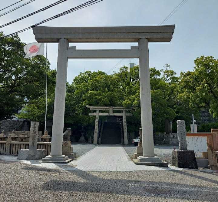 『宇夫階神社』にて 夜空に輝く一番星 楽天ブログ
