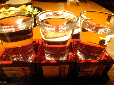 焼酎のみくらべ