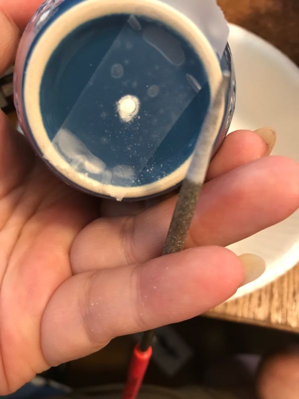 陶器の食器の穴あけ 有 かえる商会 楽天ブログ