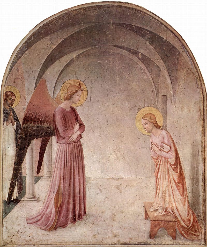 フラ・アンジェリコFra Angelico・・・とは？『受胎告知』祭壇画