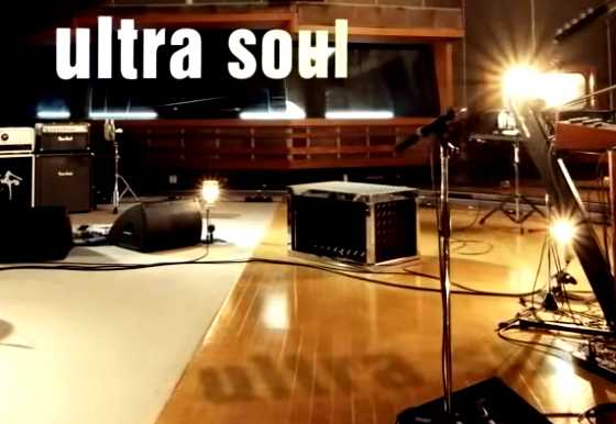 「ultra Soulの影」B'z Live From AVACO STUDIO "ultra Soul" メンバーが消えた後のラストシーンに ...