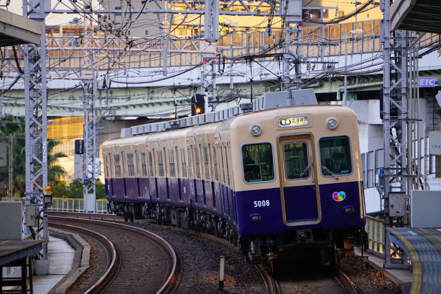阪神電鉄 ウルトラマリンブルー 5