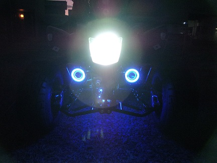 点灯比較LEDHID