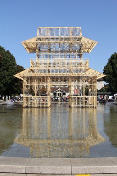 上野公園に文殊楼のオブジェ 昼顔のつぶやき 楽天ブログ 上野公園に文殊楼のオブジェ 昼顔のつぶやき 楽天ブログ