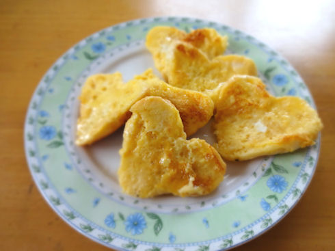 ハートフレンチトースト