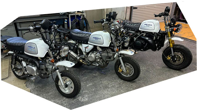 冬季限定リミテッド ゴリラのため息セット ゴリラ三兄弟 R&P レイド 各車冬眠 | 戸締り役 工場長 tori の