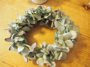 あじさいのミニリース