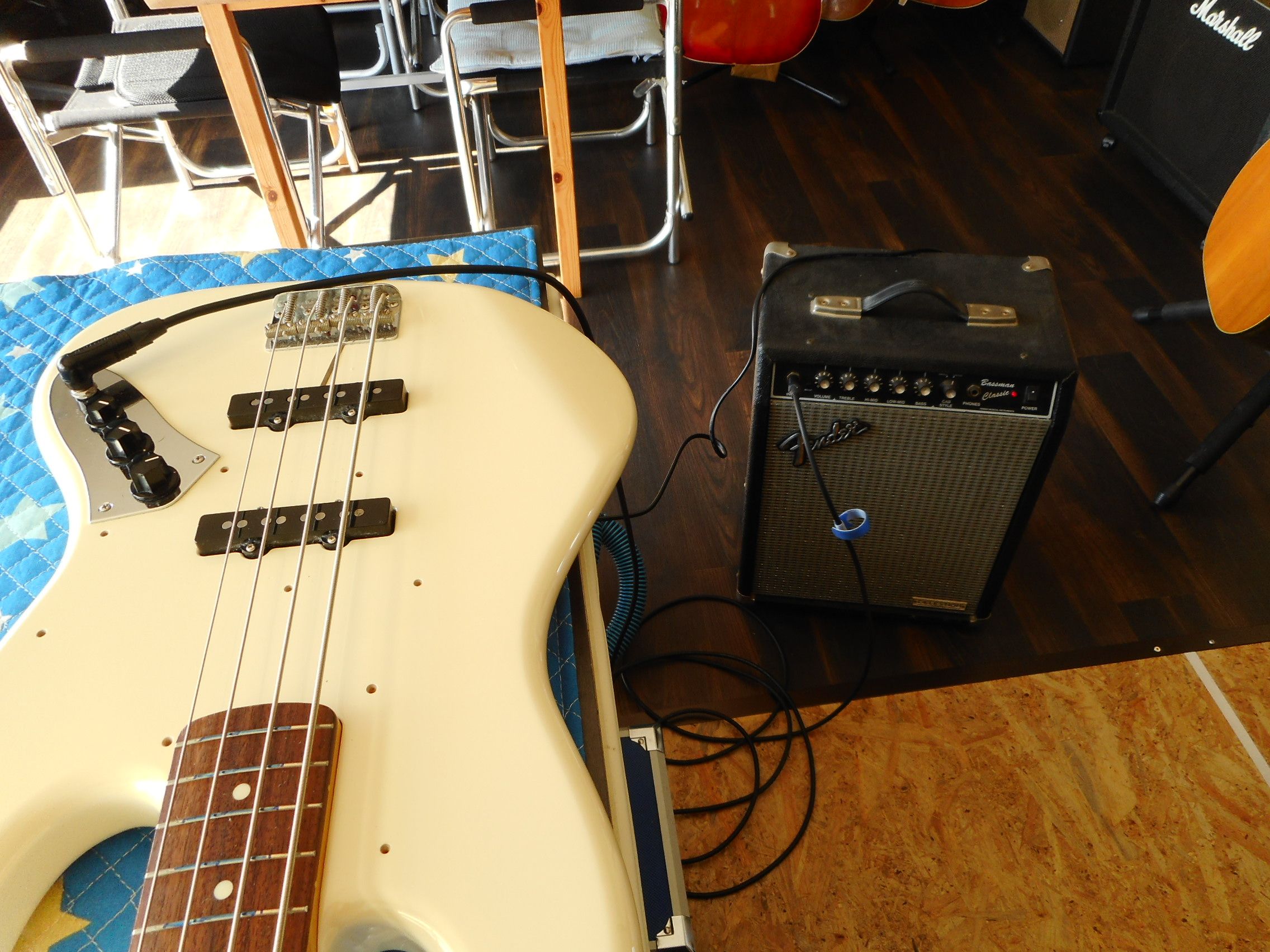 🌸Fender JAZZ BASS 弦高調整 | 青春のギターリペア K2ギター