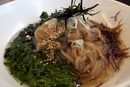 雑穀冷やし麺　レストラン安比高原　花巻空港