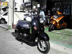 女性にも人気なカワイイ中古原付バイクのビーノが入荷しました 名古屋市北区のスクーター専門店 バイクショップハタノ 楽天ブログ