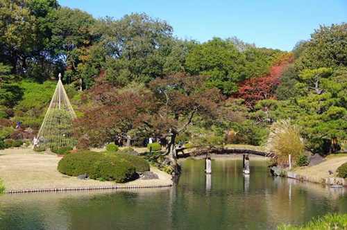 六義園にて