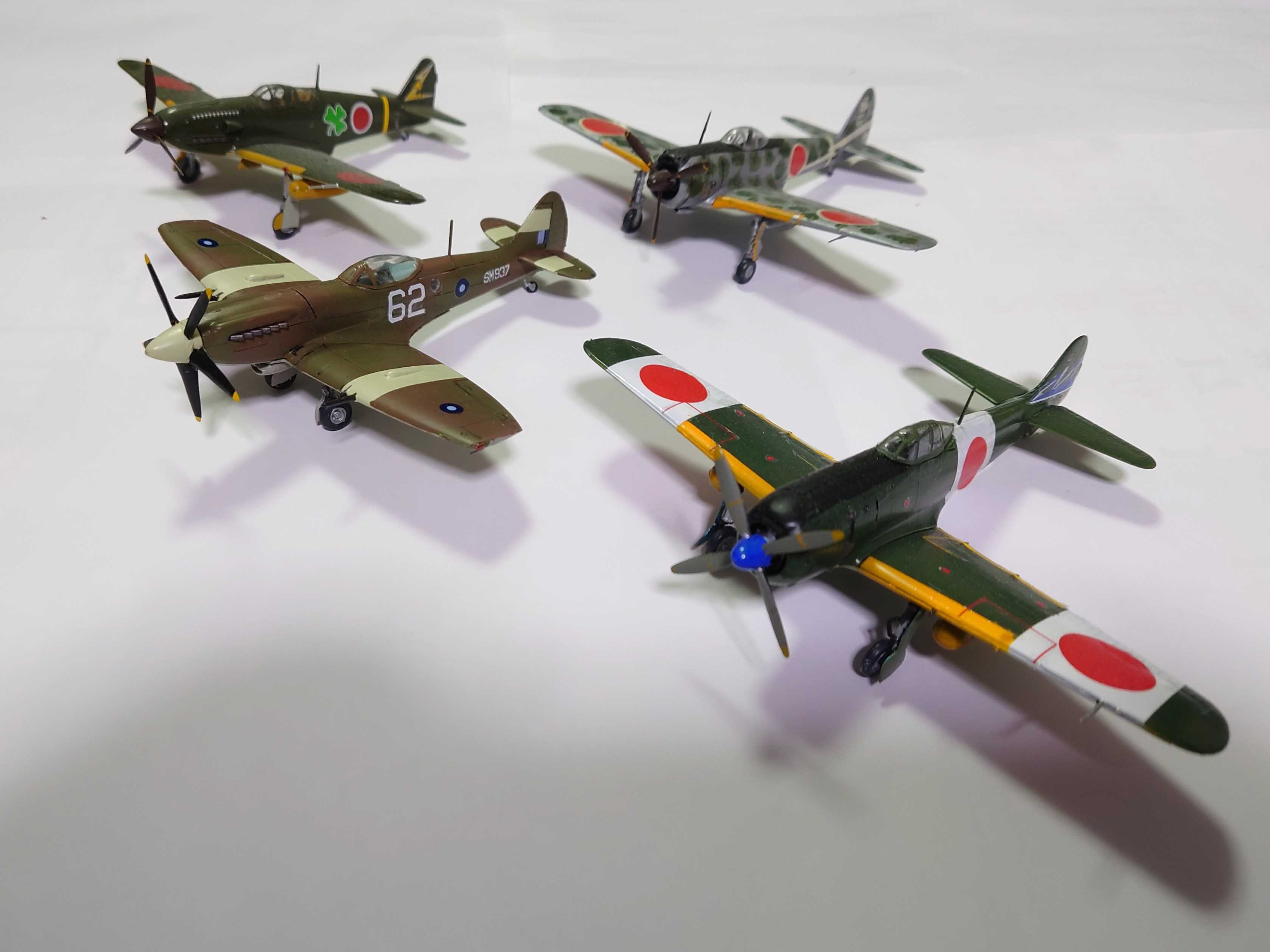 フジミ1/72スーパマリンスピットファイアMK14 | ハードオフ