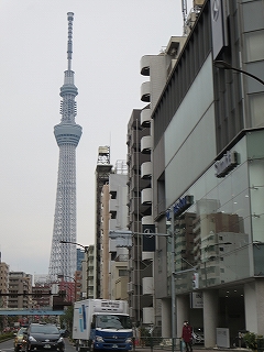 スカイツリーもすぐ近く